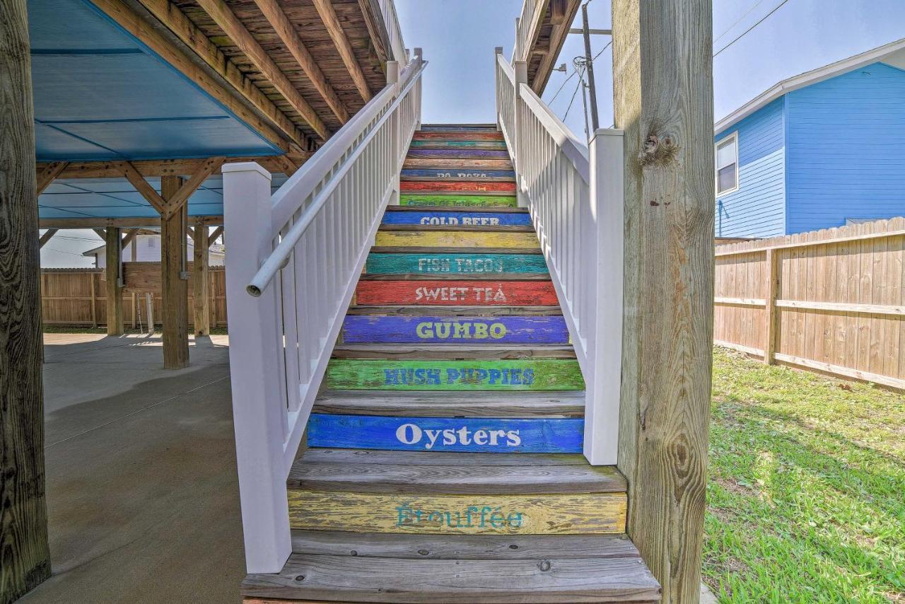 Trendy Port Aransas Home With Private Pool And Deck! Eksteriør bilde