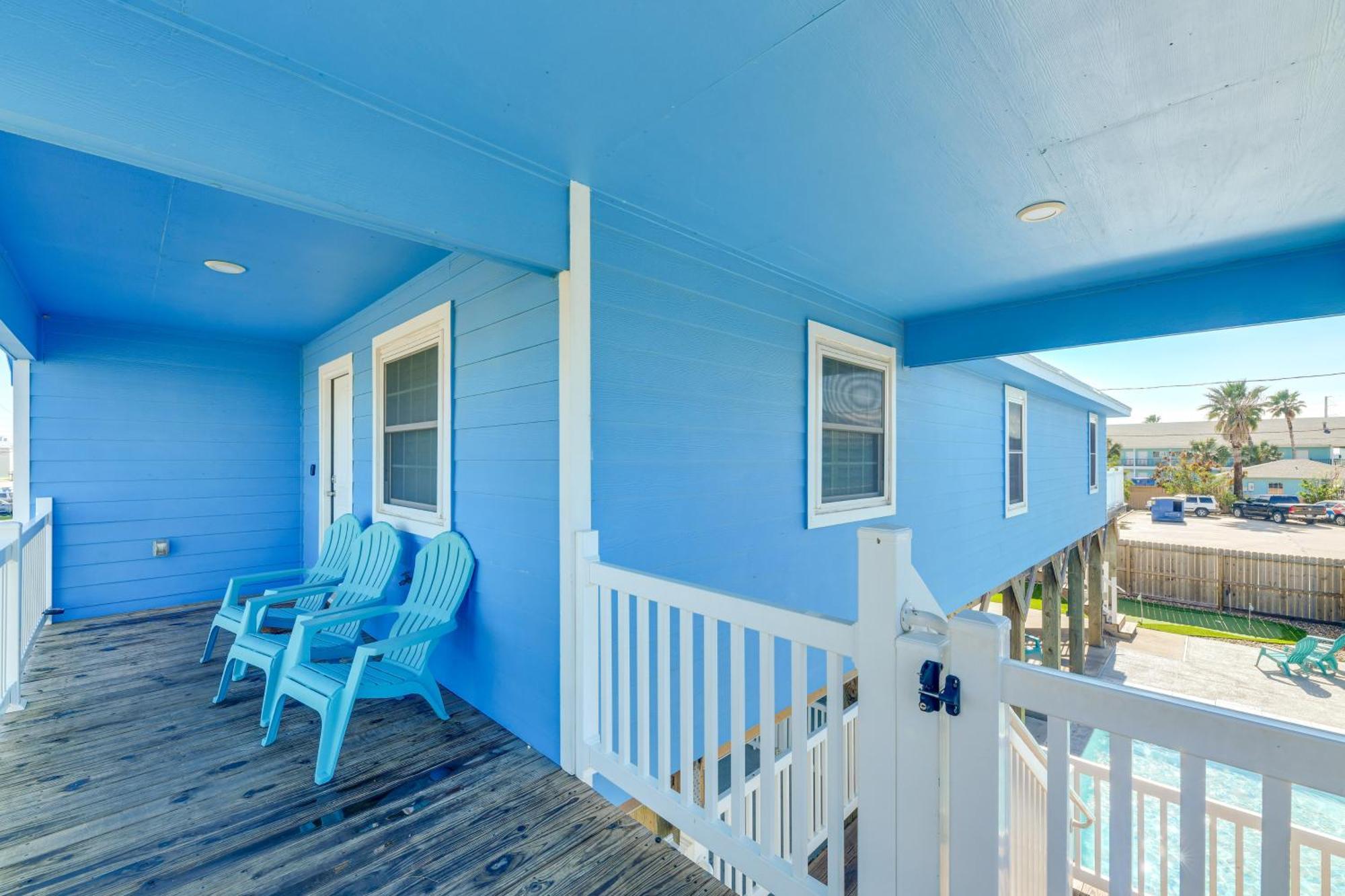 Trendy Port Aransas Home With Private Pool And Deck! Eksteriør bilde